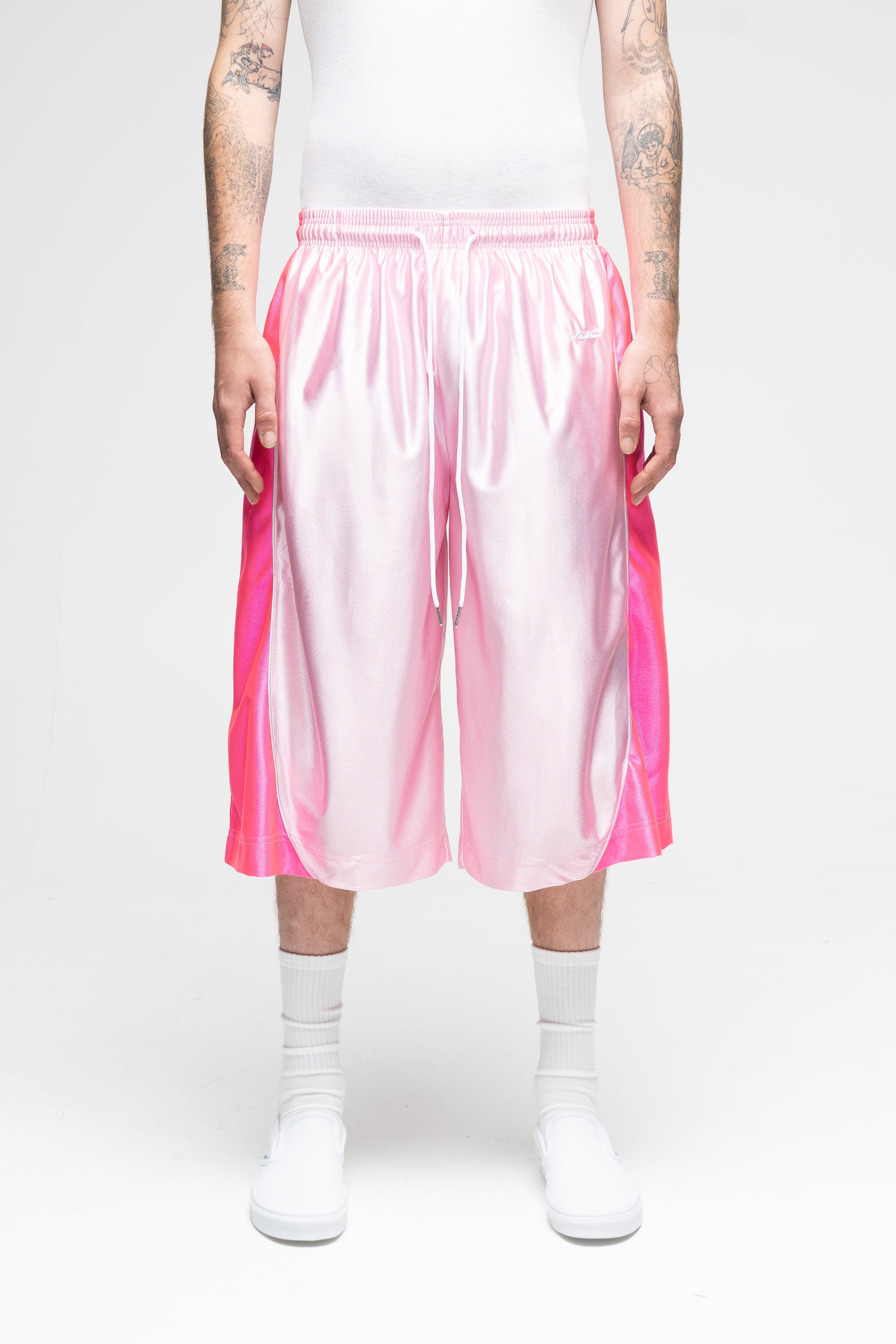 Baggy BBall Shorts (Pink)