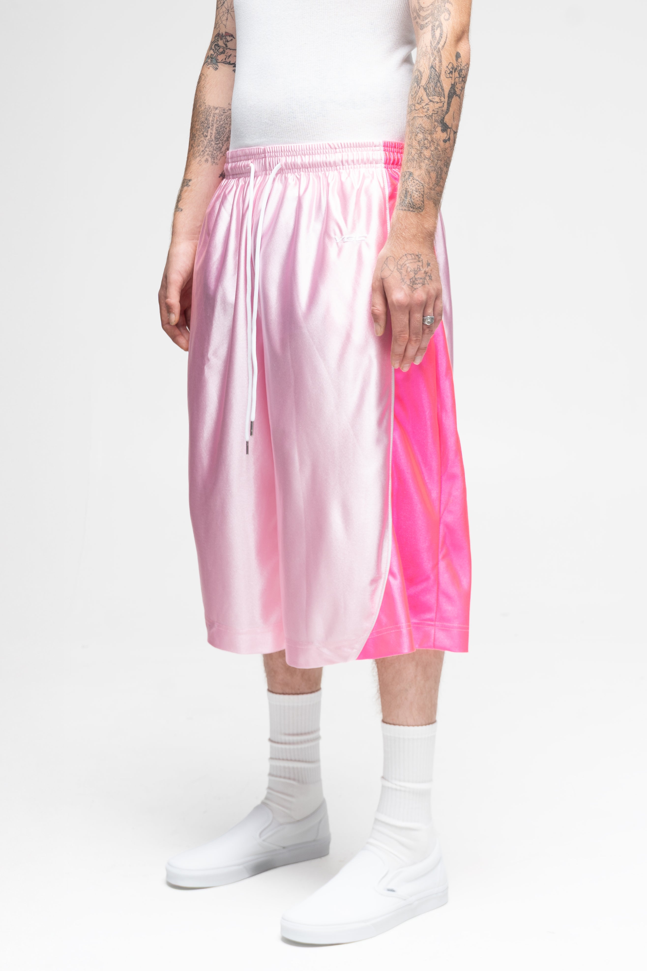 Baggy BBall Shorts (Pink)