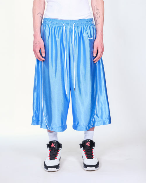 Baggy BBall Shorts (All Blue)